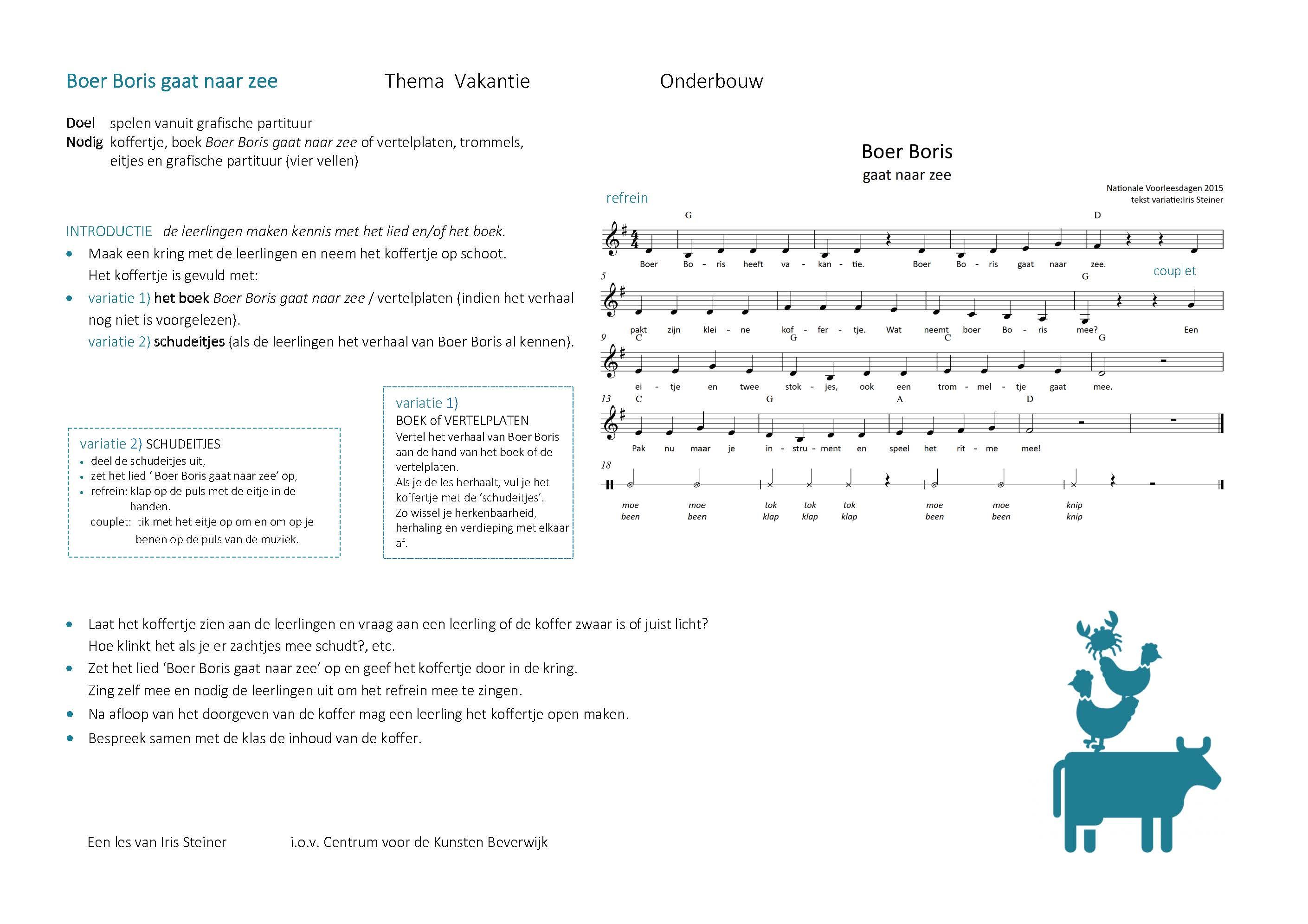 Boer Boris gaat naar zee - Centrum voor de Kunsten Beverwijk